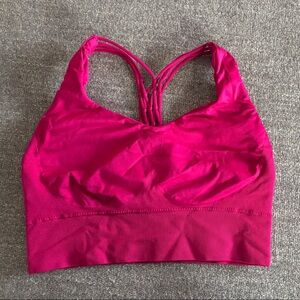 Vibrant Pink Sports Bra